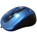 Miš optički,  800dpi, USB, plava boja