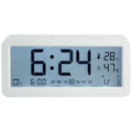 Sat sa alarmom, termometrom i mjerenjem vlažnosti 