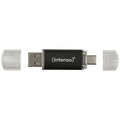 USB Flash drive 32GB, USB 3.2, USB-C, USB-A, Twist Line
