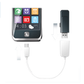 USB micro OTG kabl, dužina 16 cm, USB 2.0