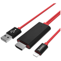 Adapter, audio/video, Lightning na HDMI / USB, 1080p