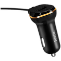 Auto punjač  sa micro USB kabl, USB, 5 V/3.4 A, crna