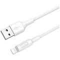 USB kabl za iPhone, Lightning kabl, 1 met., 2 A, bijela