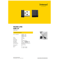 USB Flash drive 4GB Hi-Speed USB 2.0, Micro Line