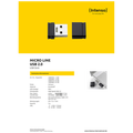 USB Flash drive 16GB Hi-Speed USB 2.0, Micro Line
