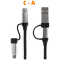 USB kabl za punjenje, 4u1, multi, dužina 1.5 met.