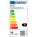 Plafonjera LED, Larissa, 18W, 1600 lm, 4000K, IP20