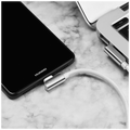 USB kabl za smartphone, USB type C, 1.2 met., 2.4 A, bijela
