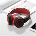 Slušalice bežične / žične, Bluetooth/ 3.5 mm, crvena