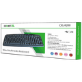 Tastatura sa multimedijalnim tipkama, USB, crna boja