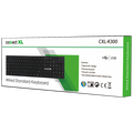 Tastatura sa multimedijalnim tipkama, USB, SLIM, crna boja
