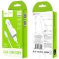 Auto punjač sa micro USB kabelom, 2 x USB, 5 V/2.4 A
