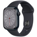 Apple - Watch Series 8 GPS 45mm Midnight