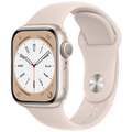 Apple - Watch Series 8 GPS 41mm Starlight