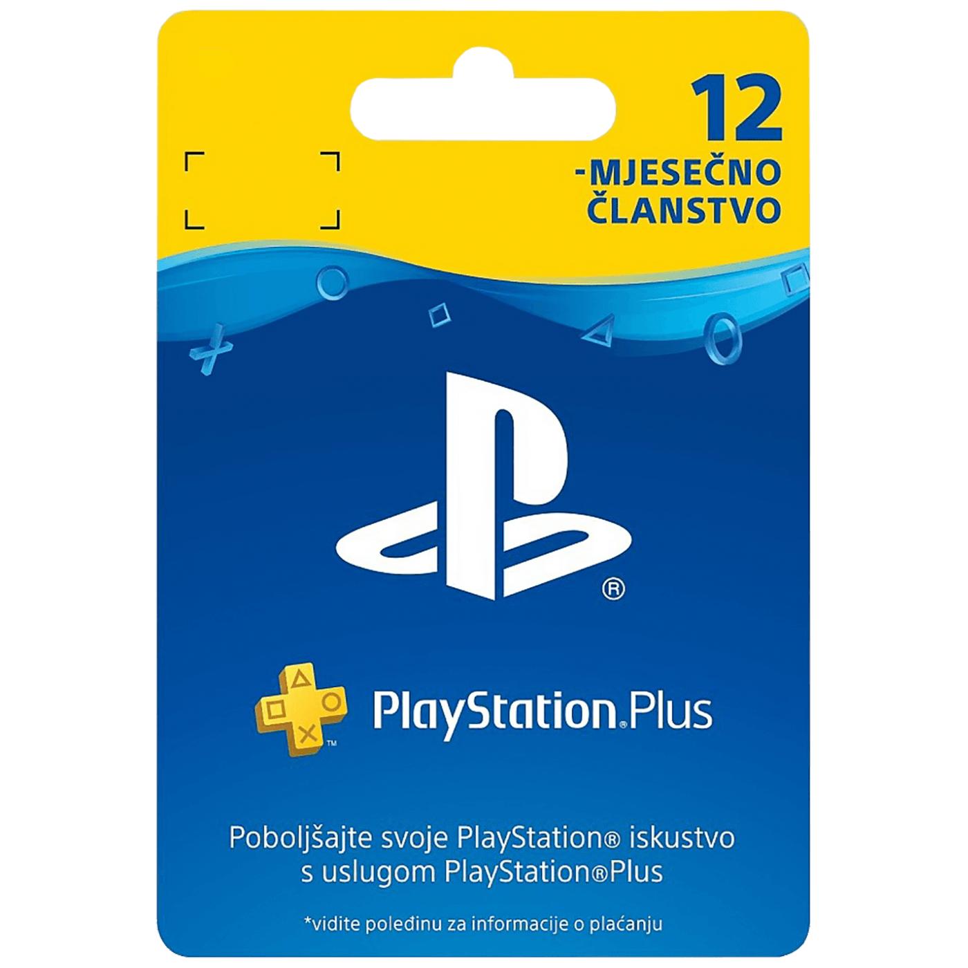 Članska kartica, 12 mjeseci,  PlayStation Plus 365