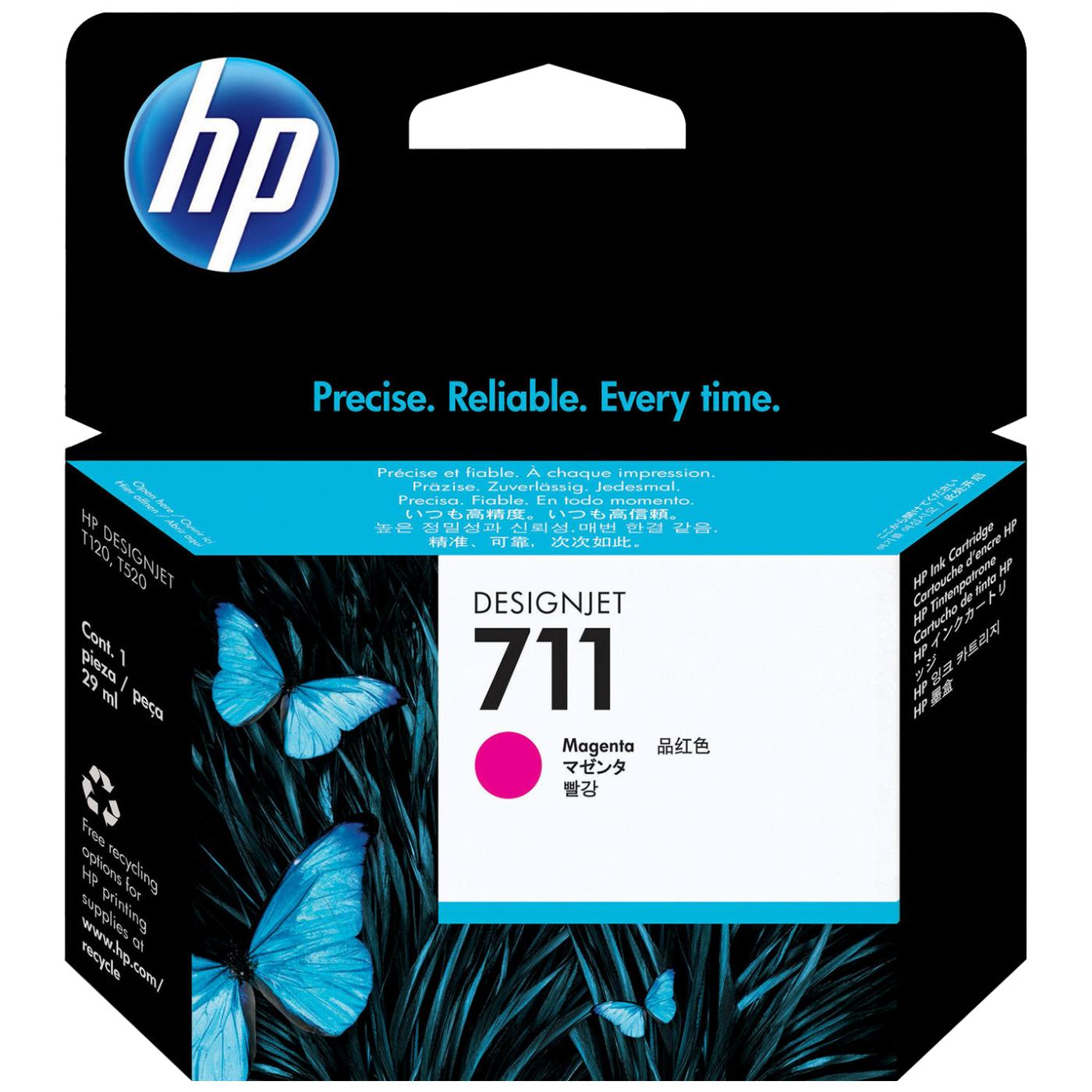 Tinta 711 ( CZ131A ), 29ml, magenta