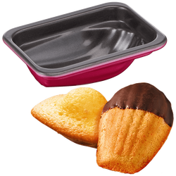 Kalup za madeline, 3 kom., CreaBake