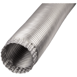 Aluminijska fleksibilna cijev za ventilaciju, Ø 100 mm