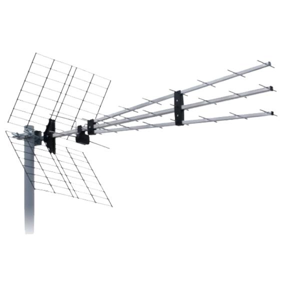 Antena Triplex Loga 43 elementa, Aluminij, dužina 1190 mm
