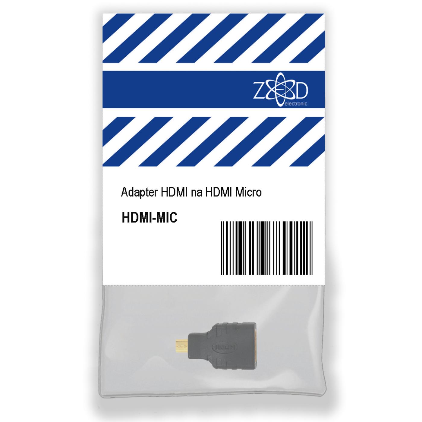 Adapter HDMI na HDMI Micro