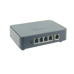PoE mrežni switch, 5 port RJ-45, 4 PoE, 60W