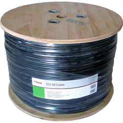 RG-59 kabl sa napajanjem, 2x0,75mm, 305met