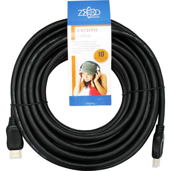 HDMI kabl 10 metara, verzija 1.4, bulk
