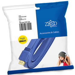 HDMI kabl, plosnati, 3.0 met, ver. 2.0, 3D, Ethernet