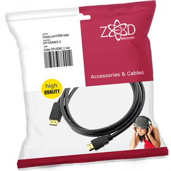 Kabl display port na hdmi, dužina 2.0 m