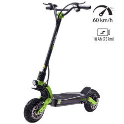 Romobil, električni, 10 inch točkovi, 60 km/h, domet do 75 km