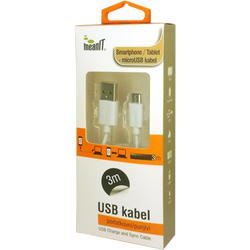 USB A na USB micro kabl, dužina 3.0 metra