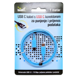 USB kabl za smartphone, USB C / USB C, 1 met