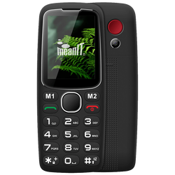 Telefon mobilni, 2.4 inch zaslon, BT, SOS tipka, crni