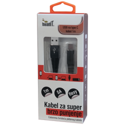 USB kabl za smartphone USB type C, 5 A