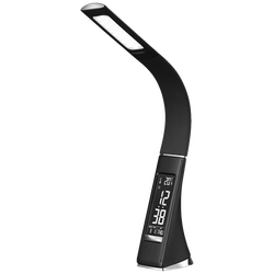 Lampa, LED, stolna sa satom, alarmom i termometrom