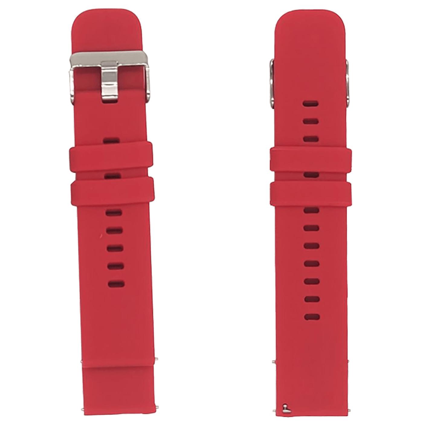 Zamjenski remen za smartwatch, 22 mm, crvena
