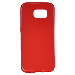 Futrola za mobitel Samsung S6 edge, silikonska, crvena