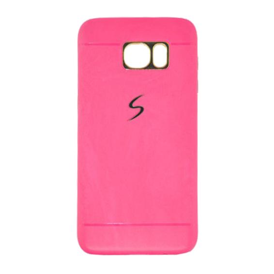Futrola za mobitel Samsung S7 edge, silikonska, pink