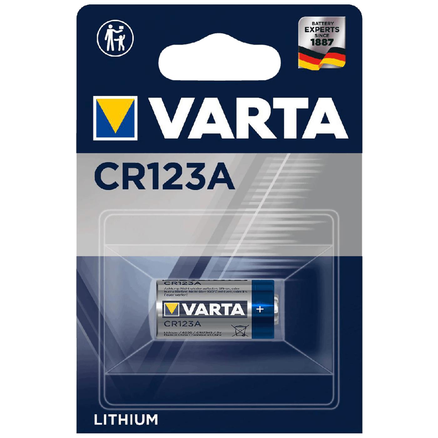 Baterija litijska CR123A, 3V, blister pak. 1 kom