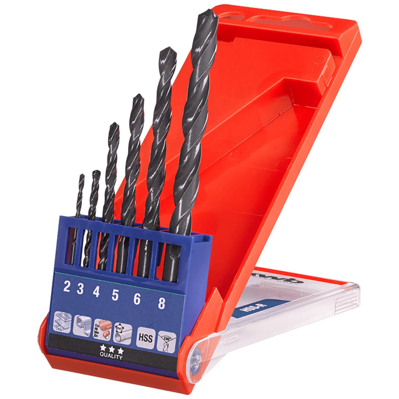 Set svrdla za metal 6/1