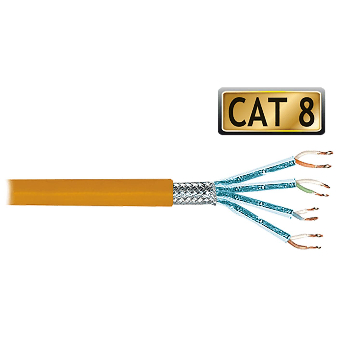 Mrežni S/FTP kabl, CAT8, 100 met, AWG23