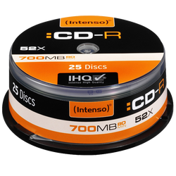 (Intenso) - CD-R700MB/25Cake