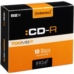 CD-R 700MB (80 min.) pak. 10 komada Slim Case