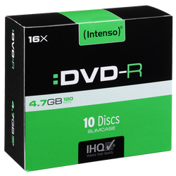 DVD-R 4,7GB pak. 10 komada Slim Case