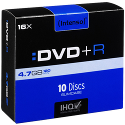 DVD+R 4,7GB pak. 10 komada Slim Case
