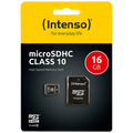 (Intenso) - SDHCmicro+ad-16GB/Class10