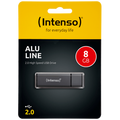 (Intenso) - USB2.0-8GB/Alu-a