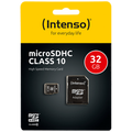 (Intenso) - SDHCmicro+ad-32GB/Class10