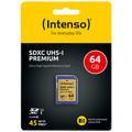 (Intenso) - UHS-I/SDXC-64GB/Class10
