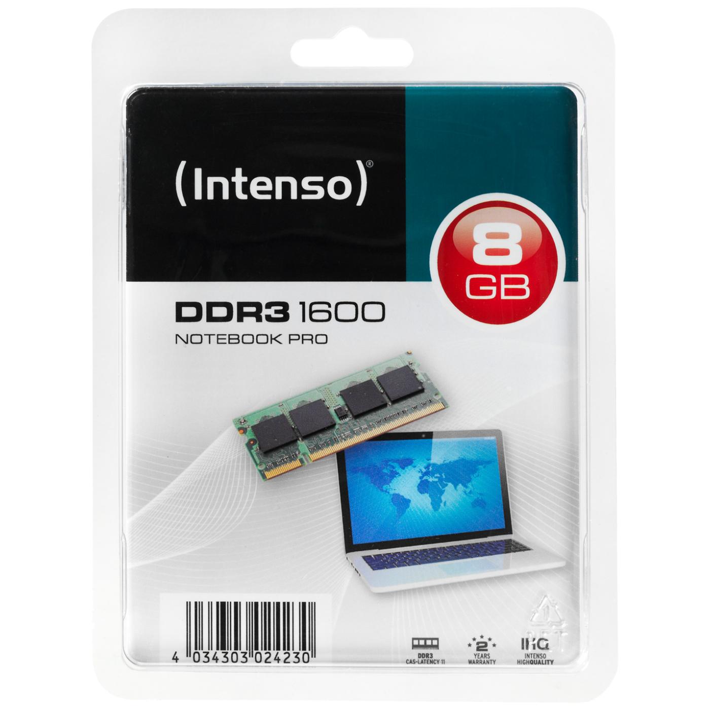 Memorija DDR3 SO-DIMM 8GB@1600MHz, CL11